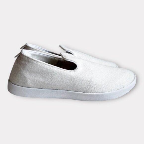Allbirds Women's Natural White Wool Lounger Slip-On Sneakers Sz 10 - Picture 4 of 10